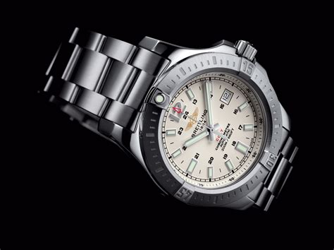 breitling colt automatic replicas yellow dial face
